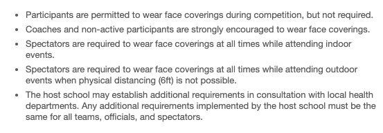 NSAA Guidelines