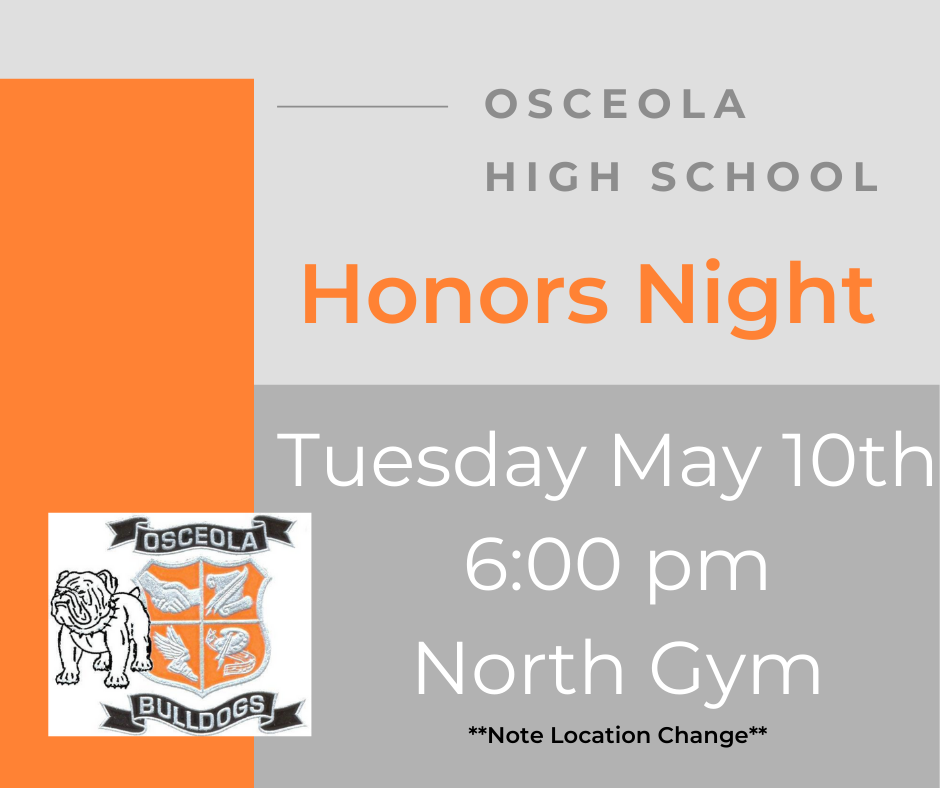 Honors Night Announcement